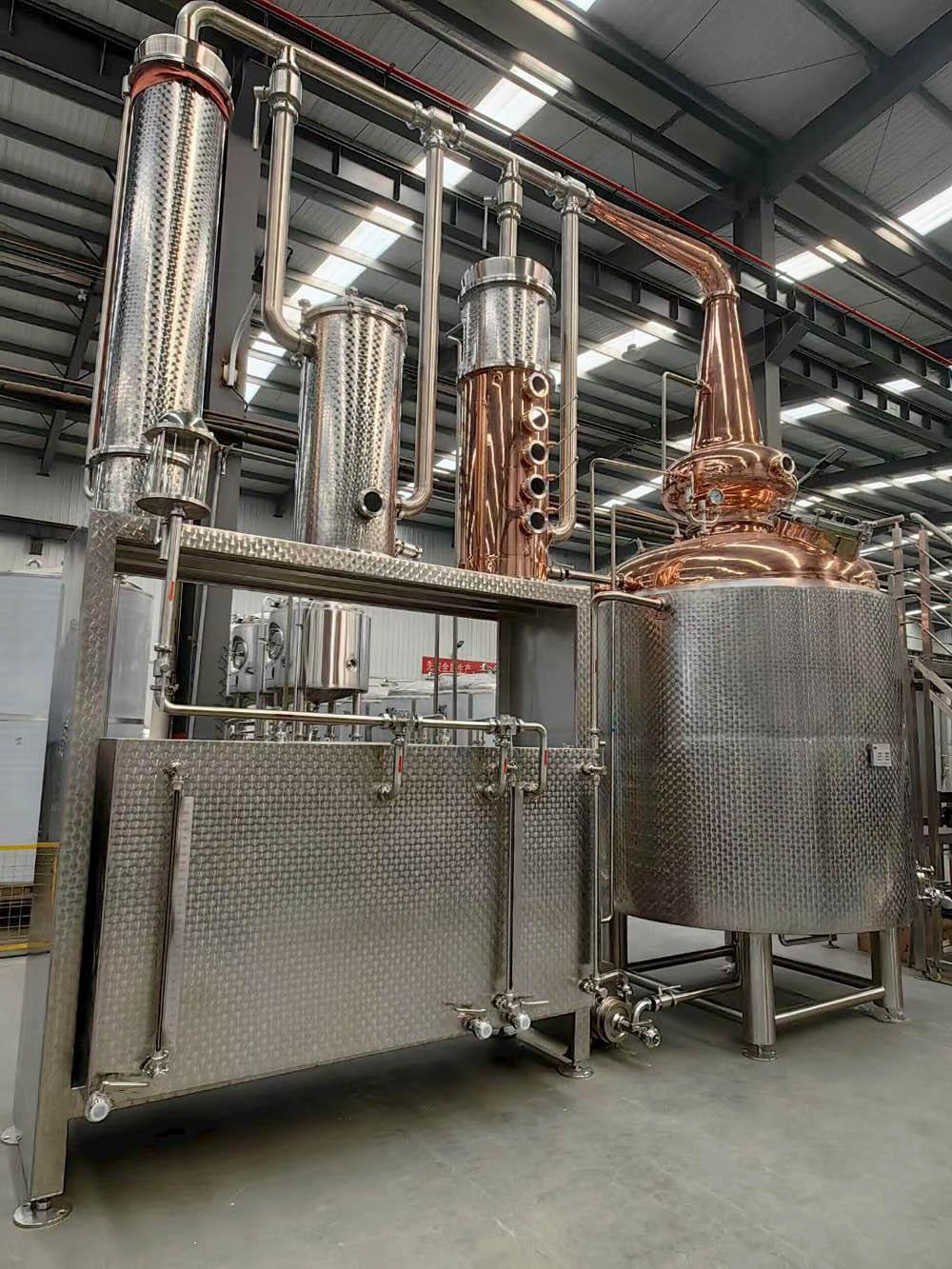 4000L Turnkey Multi-functional Distillery Project